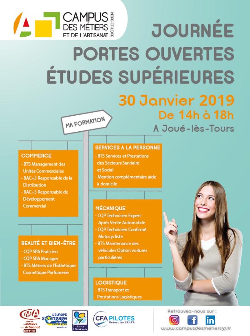 journée portes ouvertes campus des métiers 37