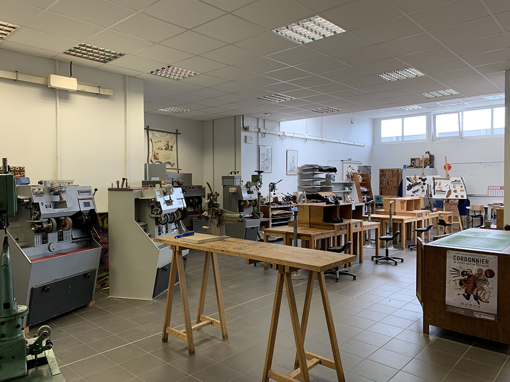 atelier cordonnerie formation campus des métiers 37