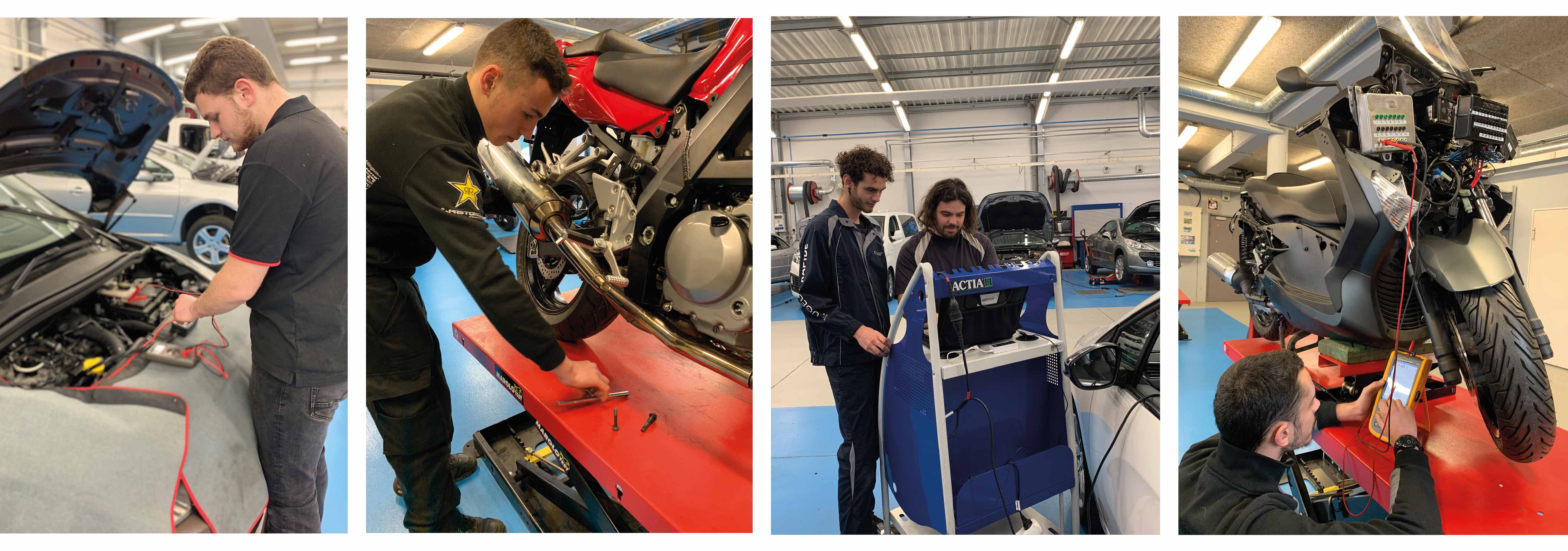 Zoom sur la mécanique Auto-Moto – Campus des métiers et de l